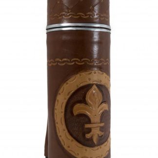 Thermos Stainless Steel in Leather