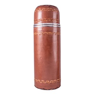 Thermos Stainless Steel in Leather