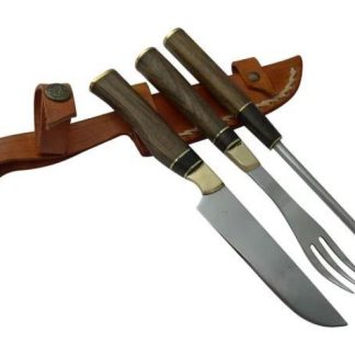 SET TRIPLE MINI KNIFE FORK AND CHAIRA