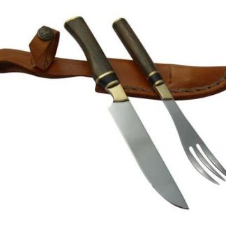 SET J COMMON WOODEN KNIFE AND FORK