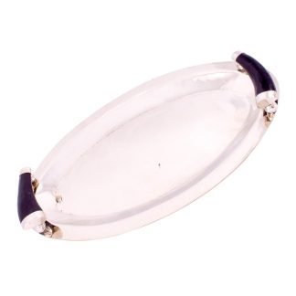 tray in nickel silver
