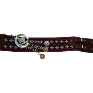 Belt In Capybara and Guarda pampa Style "Culero"