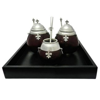 Set Mate, Sugar Bowl And Yerba Bowl