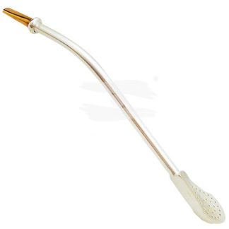 STRAW IN NICKEL SILVER