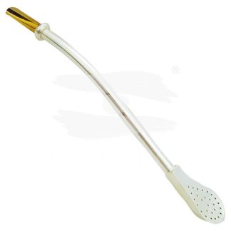 STRAW IN NICKEL SILVER