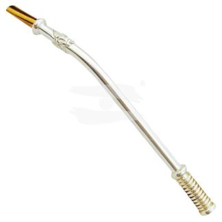 STRAW IN NICKEL SILVER