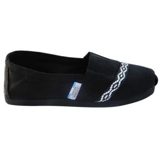 Alpargatas La Rodada De Lona Y Guarda Con Fondo De Goma Nº 34