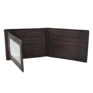 Billetera De Cuero Elegante Con Volante  Colores Varios