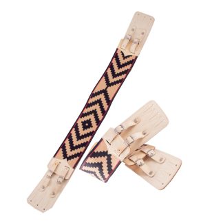 Belt In Rawhide And Guarda Pampa Style  Culero