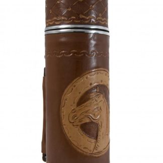Thermos Stainless Steel in Leather