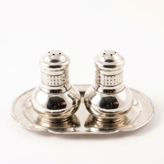 Salt-Cellar And Pepper Pot
